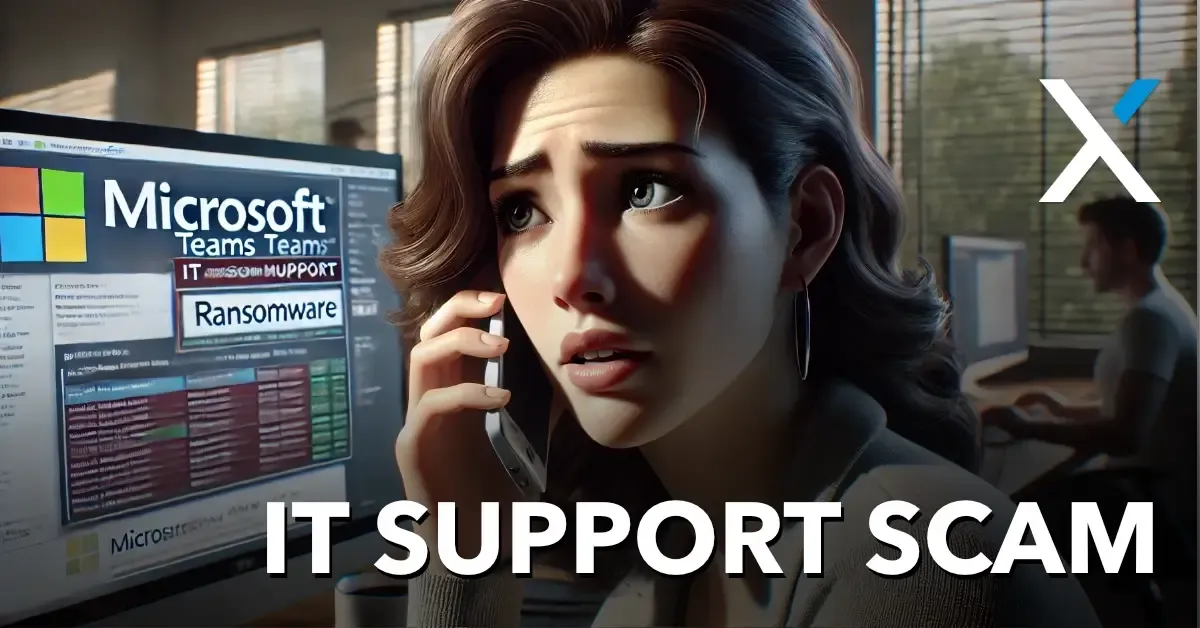 Protect your SMB from scams posing as Microsoft Teams IT support