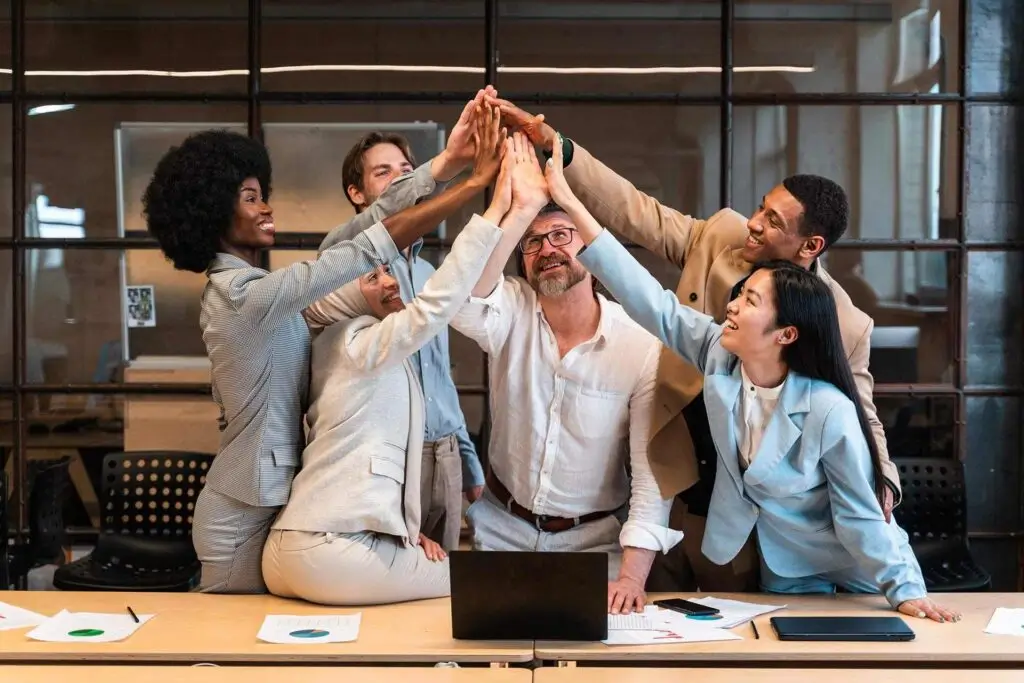 Accounting team during a busy filing period
