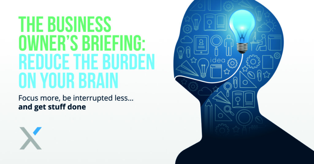 Reduce the burden on your brain