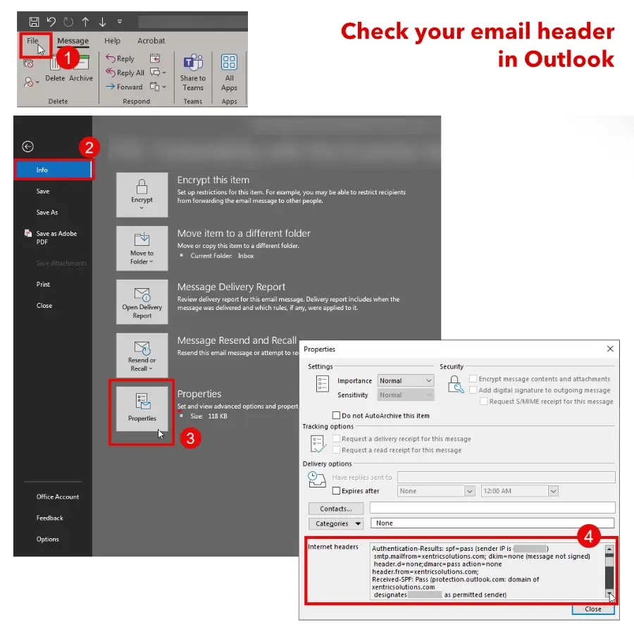 How to Check Email Header