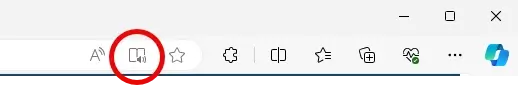 Edge Immersive Reader Icon