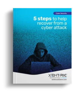 5 steps to recover from a cyber attack